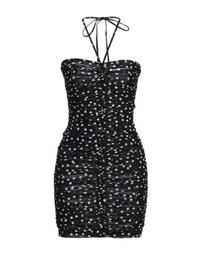Dolce & Gabbana Woman Mini Dress Black Size 8 Polyamide, Elastane