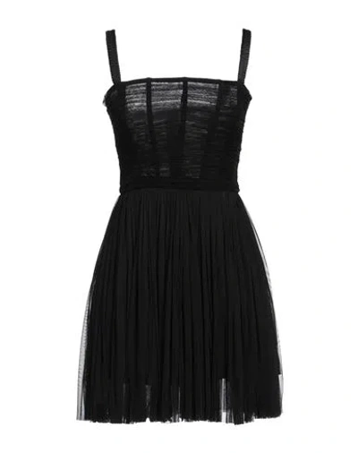 Dolce & Gabbana Woman Mini Dress Black Size 8 Silk