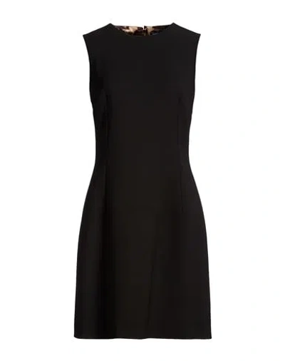 Dolce & Gabbana Woman Mini Dress Black Size 8 Virgin Wool