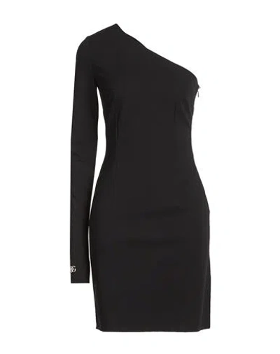 Dolce & Gabbana Woman Mini Dress Black Size 8 Viscose, Polyamide, Elastane