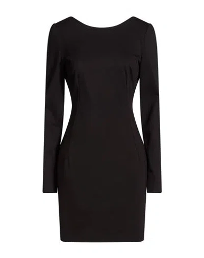 Dolce & Gabbana Woman Mini Dress Black Size 8 Viscose, Polyamide, Elastane