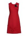 Dolce & Gabbana Woman Mini Dress Red Size 2 Virgin Wool In Red