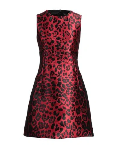 Dolce & Gabbana Woman Mini Dress Red Size 8 Polyester
