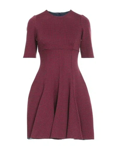 Dolce & Gabbana Woman Mini Dress Red Size 8 Viscose, Polyamide, Elastane