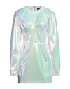 Dolce & Gabbana Woman Mini Dress White Size 6 Polyester, Elastane In White
