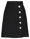Dolce & Gabbana Mini Skirts In Black
