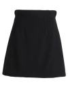 Dolce & Gabbana Woman Mini Skirt Black Size 10 Virgin Wool, Polyamide, Elastane