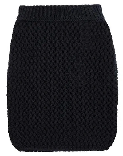 Dolce & Gabbana Woman Mini Skirt Black Size 12 Virgin Wool