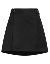 Dolce & Gabbana Woman Mini Skirt Black Size 16 Wool