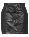 Dolce & Gabbana Woman Mini Skirt Black Size 4 Cotton, Elastane
