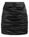 Dolce & Gabbana Woman Mini Skirt Black Size 4 Silk, Elastane In Black
