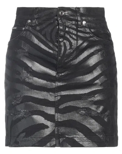 Dolce & Gabbana Woman Mini Skirt Black Size 8 Cotton, Elastane