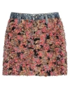 Dolce & Gabbana Woman Mini Skirt Black Size 8 Viscose, Polyester, Cotton, Acetate, Synthetic Fibers In Black