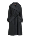 Dolce & Gabbana Woman Overcoat & Trench Coat Black Size 8 Polyester In Black