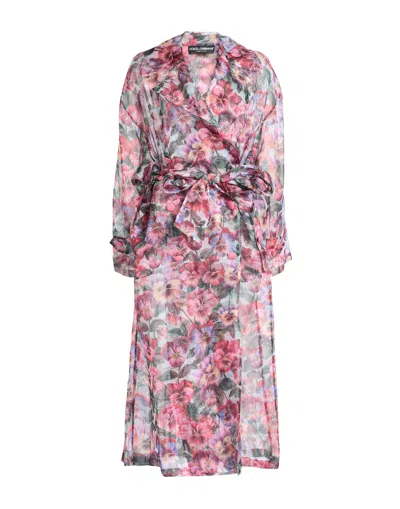 Dolce & Gabbana Overcoats In Pink