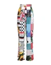 Dolce & Gabbana Woman Pants Azure Size 2 Silk, Elastane, Polyamide In Blue