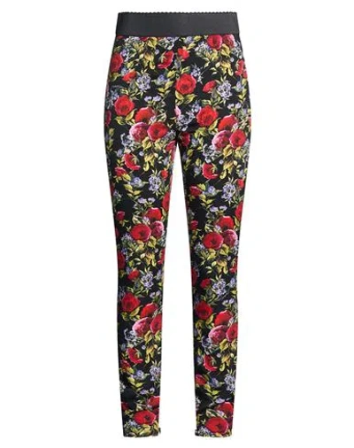 Dolce & Gabbana Woman Pants Black Size 0 Silk, Elastane