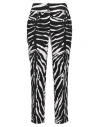 Dolce & Gabbana Woman Pants Black Size 6 Cotton, Elastane In Black