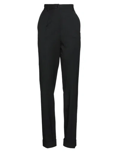 Dolce & Gabbana Woman Pants Black Size 10 Virgin Wool, Elastane