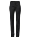 Dolce & Gabbana Woman Pants Black Size 10 Virgin Wool, Viscose, Elastane In Black