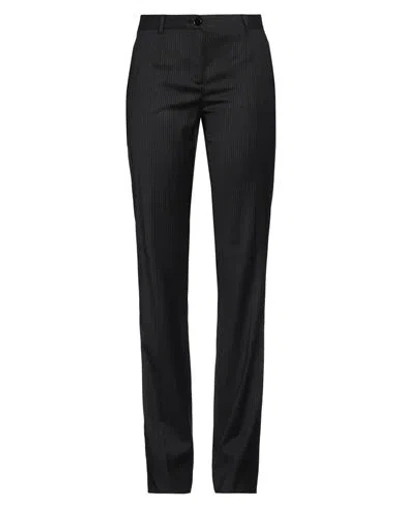 Dolce & Gabbana Woman Pants Black Size 10 Virgin Wool, Viscose, Elastane