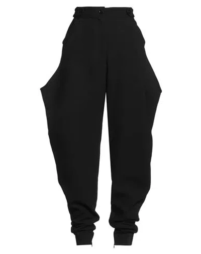 Dolce & Gabbana Woman Pants Black Size 12 Virgin Wool, Polyamide, Elastane