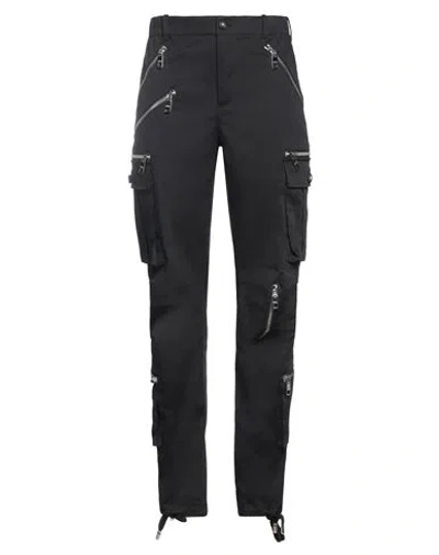Dolce & Gabbana Woman Pants Black Size 16 Cotton, Elastane