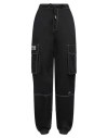 Dolce & Gabbana Logo Print Cargo Pants In Black