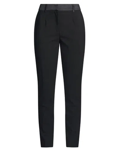 Dolce & Gabbana Woman Pants Black Size 2 Virgin Wool, Silk, Elastane