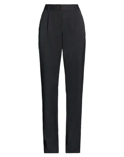 Dolce & Gabbana Woman Pants Black Size 2 Virgin Wool, Silk, Elastane