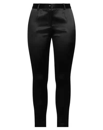 Dolce & Gabbana Woman Pants Black Size 8 Acetate, Polyamide, Elastane