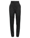 Dolce & Gabbana Jacquard High-waist Trousers In Black
