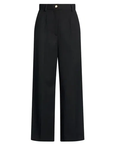 Dolce & Gabbana Woman Pants Black Size 6 Polyester, Wool, Elastane
