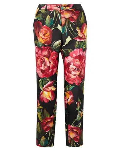Dolce & Gabbana Woman Pants Black Size 6 Silk