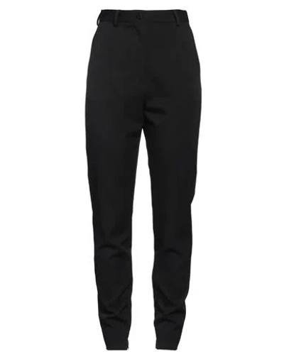 Dolce & Gabbana Woman Pants Black Size 6 Virgin Wool, Silk, Polyester