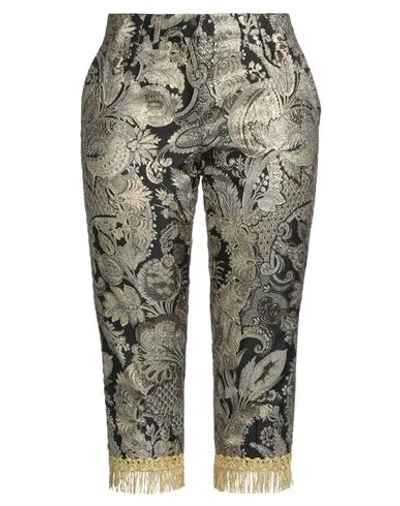 Dolce & Gabbana Woman Pants Black Size 8 Polyamide, Acetate, Silk, Polyester, Elastane