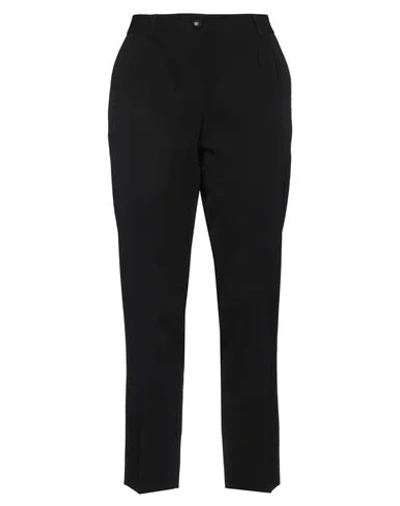 Dolce & Gabbana Woman Pants Black Size 8 Virgin Wool, Elastane