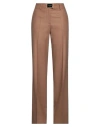 DOLCE & GABBANA DOLCE & GABBANA WOMAN PANTS CAMEL SIZE 4 VIRGIN WOOL