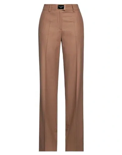 Dolce & Gabbana Woman Pants Camel Size 8 Virgin Wool In Beige