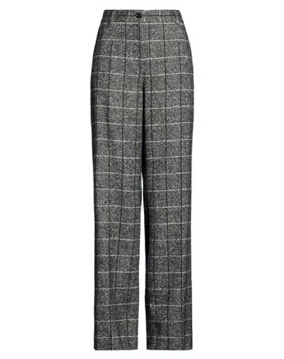 Dolce & Gabbana Woman Pants Charcoal Size 4 Virgin Wool, Wool, Polyamide, Elastane In Grey
