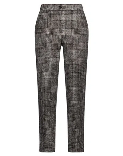 Dolce & Gabbana Woman Pants Dark Brown Size 12 Wool, Alpaca Wool, Polyamide