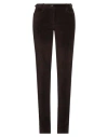 DOLCE & GABBANA DOLCE & GABBANA WOMAN PANTS DARK BROWN SIZE 8 COTTON, ELASTANE