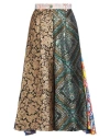 Dolce & Gabbana Woman Pants Gold Size 2 Polyester, Silk, Metallic Polyester, Viscose In Gold