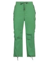 DOLCE & GABBANA DOLCE & GABBANA WOMAN PANTS GREEN SIZE 8 COTTON