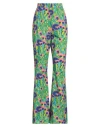 Dolce & Gabbana Woman Pants Green Size 8 Wool, Polyamide, Elastane In Green