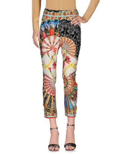 Dolce & Gabbana Woman Pants Ivory Size 2 Silk, Elastane In White