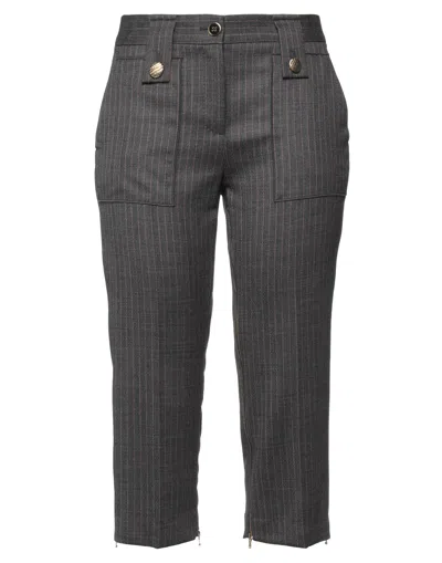 Dolce & Gabbana Cropped Pants In Grey