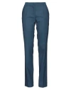 Dolce & Gabbana Woman Pants Navy Size 14 Virgin Wool, Elastane In Navy Blue