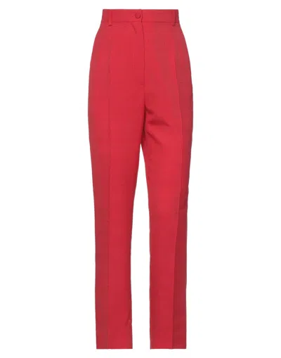 Dolce & Gabbana Pants In Red