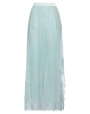 Dolce & Gabbana Woman Pants Sky Blue Size 8 Silk, Cotton, Polyamide In Blue